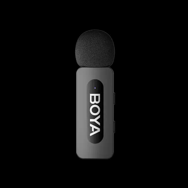 میکروفون یقه‌ ای بویا مدل by-v30 BOYA ا دو مخاطب با پورت type c — تصویر ۲