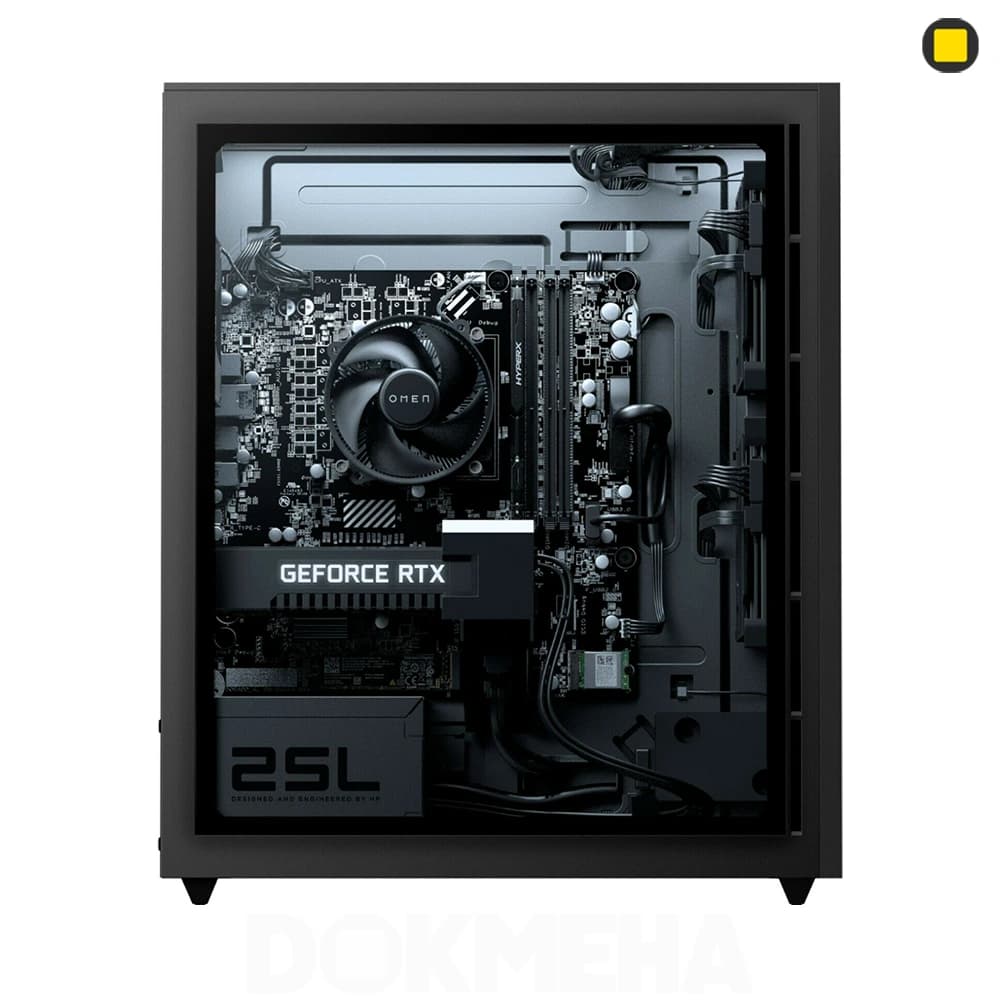 کیس گیمینگ HP OMEN 25L Desktop PC GT12 — تصویر ۶