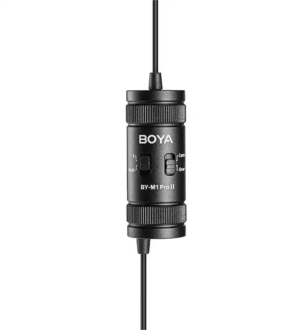 میکروفون یقه ای سیم دار بویا مدل BY-M1 Pro Ⅱ BOYA — تصویر ۴