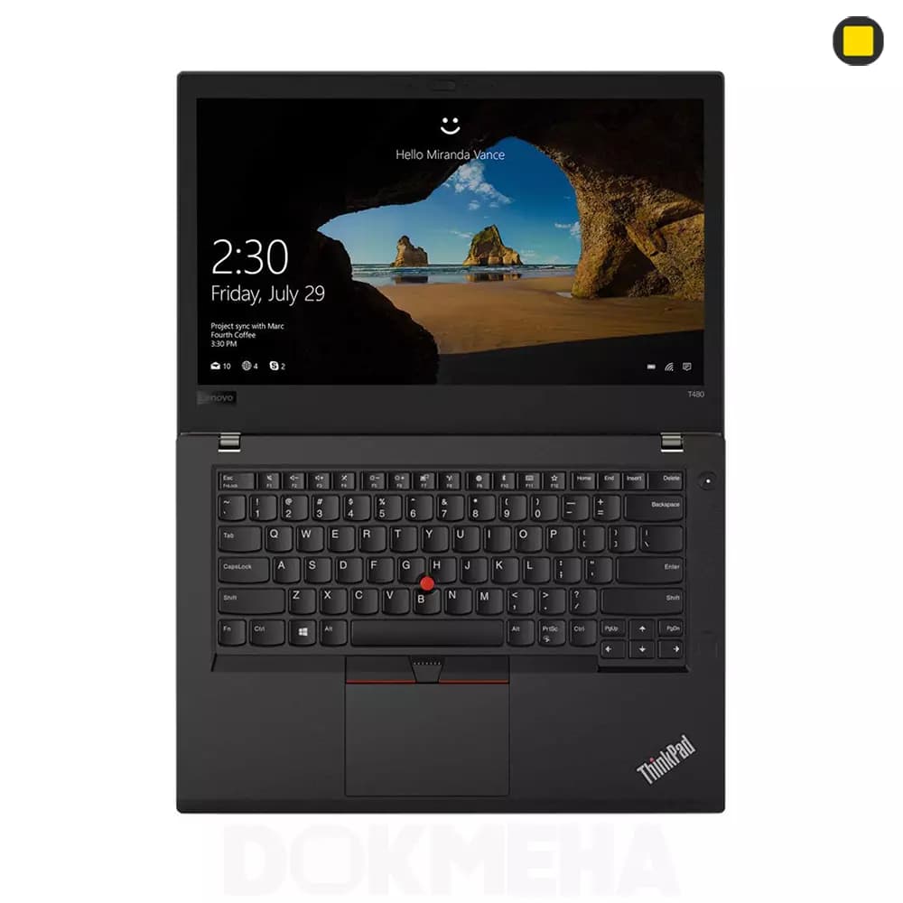 لپ‌ تاپ 14 اینچی لنوو Lenovo ThinkPad T480 i7 8650U — تصویر ۵