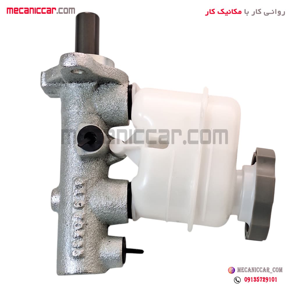 پمپ ترمز کامل چدنی ABS پراید تکلان توس — تصویر ۵