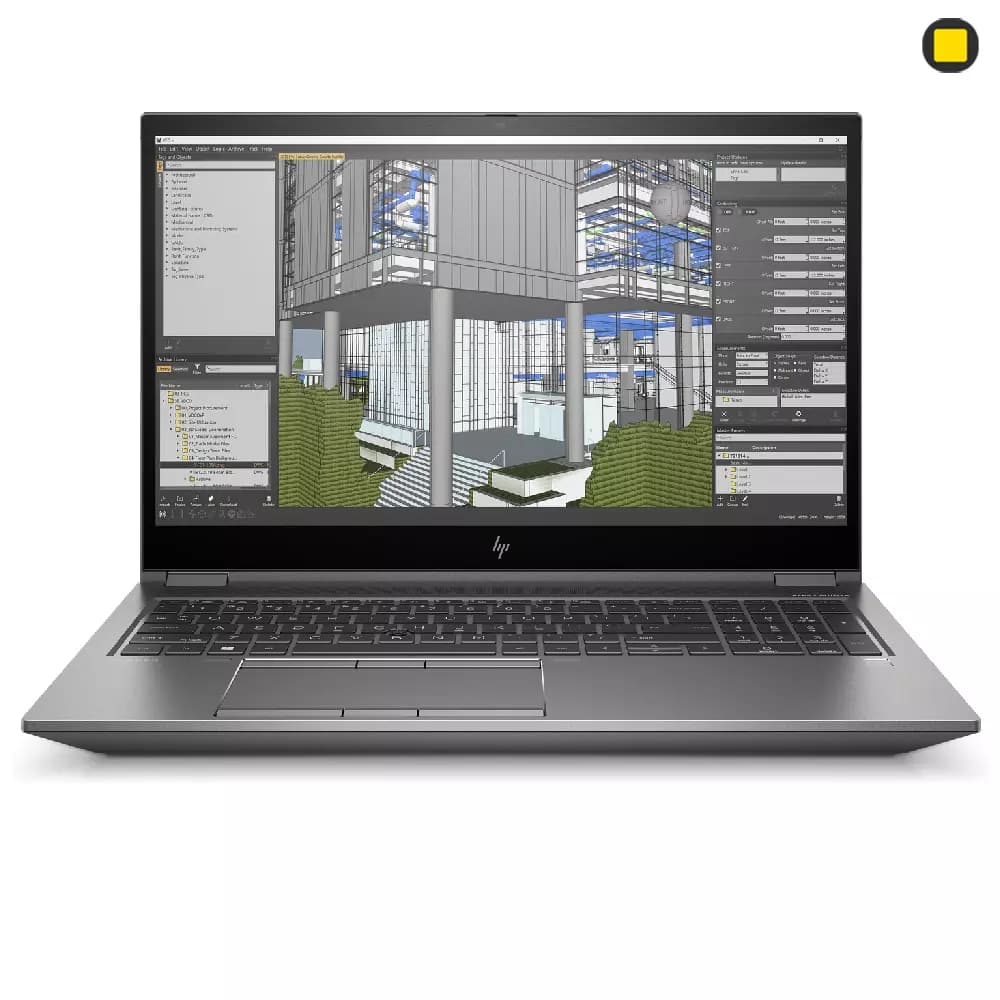 لپ ‌تاپ اچ پی زدبوک 15 اینچی HP ZBook Fury 15 G7 — تصویر ۴