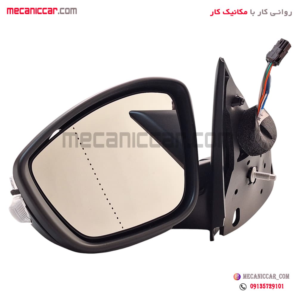 اینه کامل تاشو دستی چپ تارا (بدون فلاپ) برازش صنعت — تصویر ۲