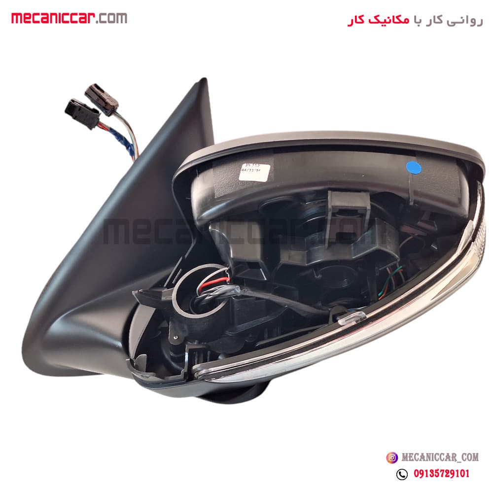 اینه کامل تاشو دستی چپ تارا (بدون فلاپ) برازش صنعت — تصویر ۴