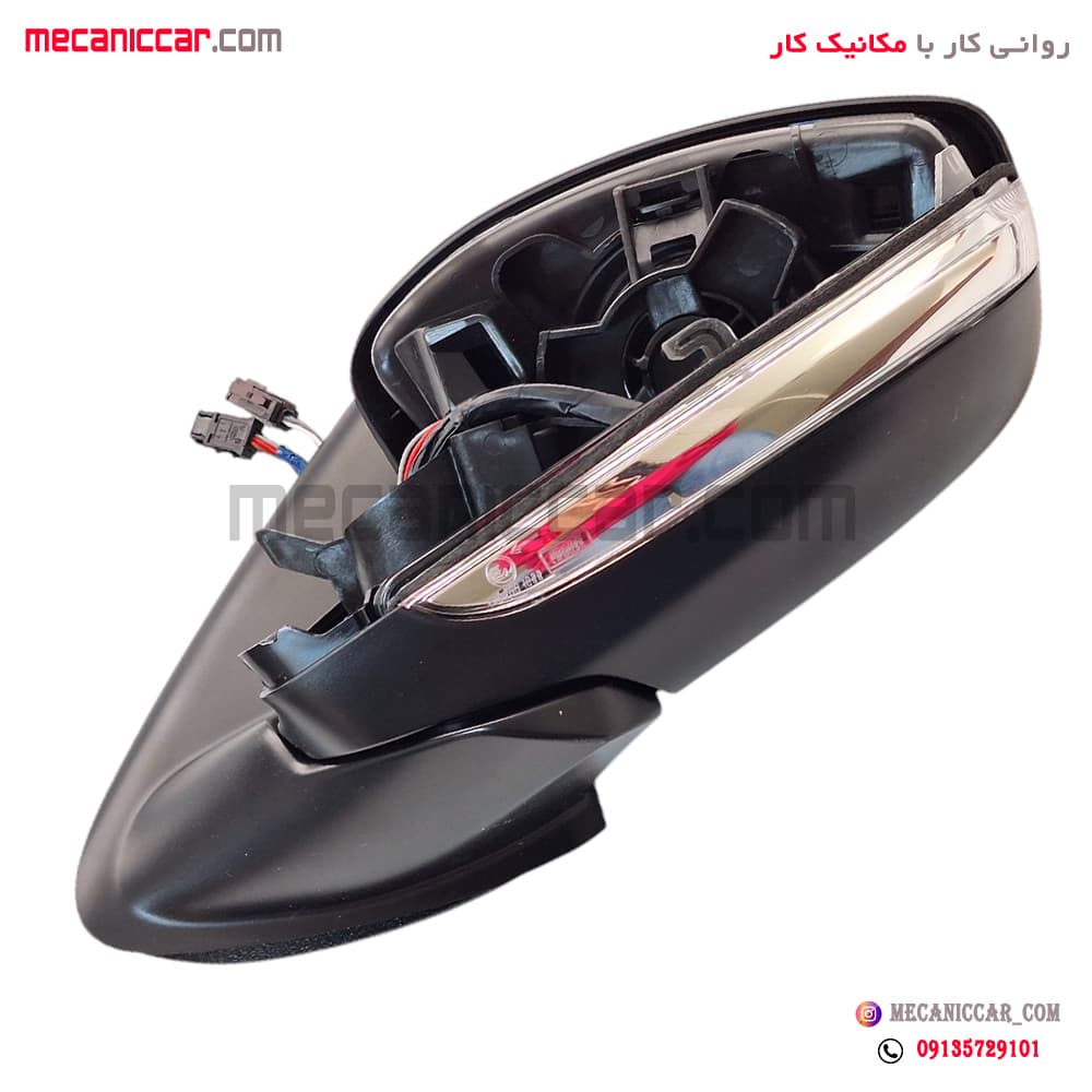 اینه کامل تاشو دستی چپ تارا (بدون فلاپ) برازش صنعت — تصویر ۳