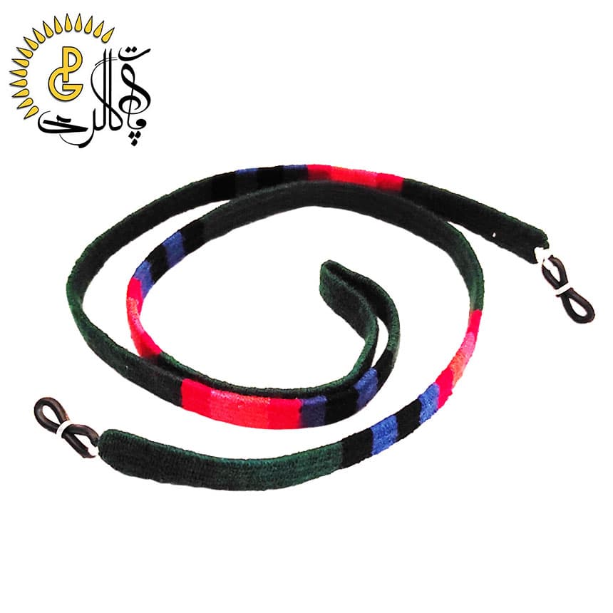 بند عینک بافت طرح گلیم کد 785