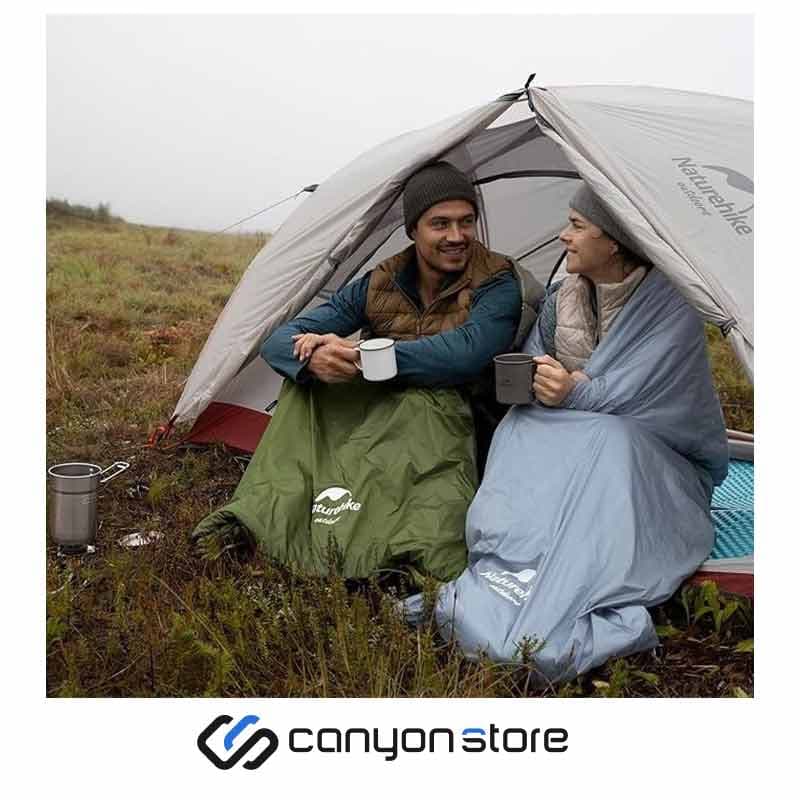 کیسه خواب الیاف نیچرهایک مدل NH21MSD04 LW180 XL — تصویر ۵