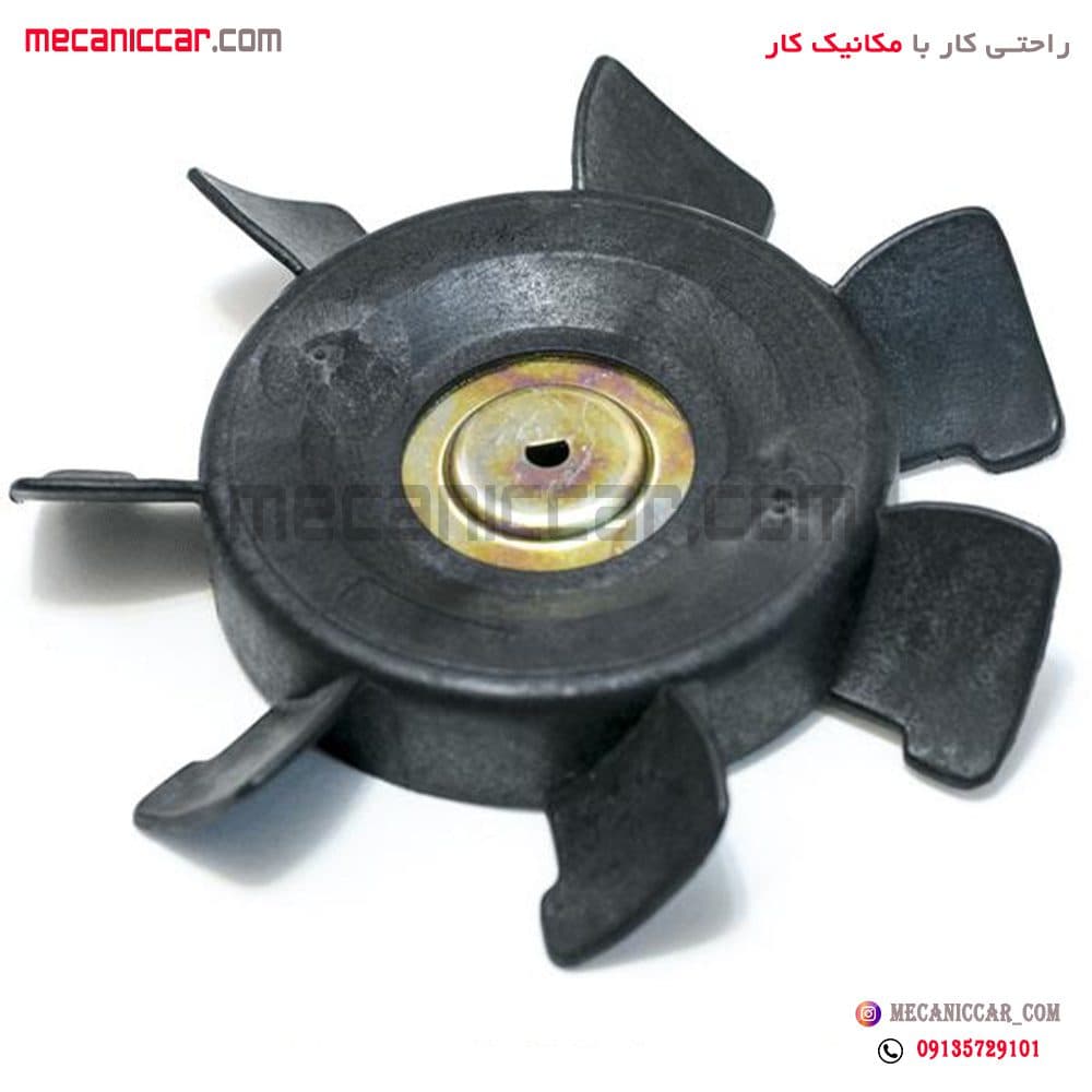 پروانه فن کولر پاناسونیک قدیم پراید اچ ای سی — تصویر ۲