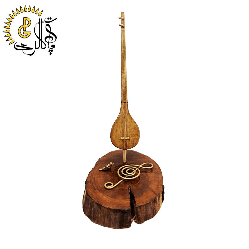 ساز دکوری چوبی سه تار