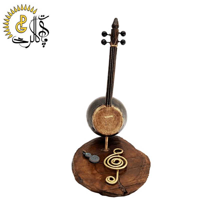 ساز دکوری چوبی کمانچه کد 99862