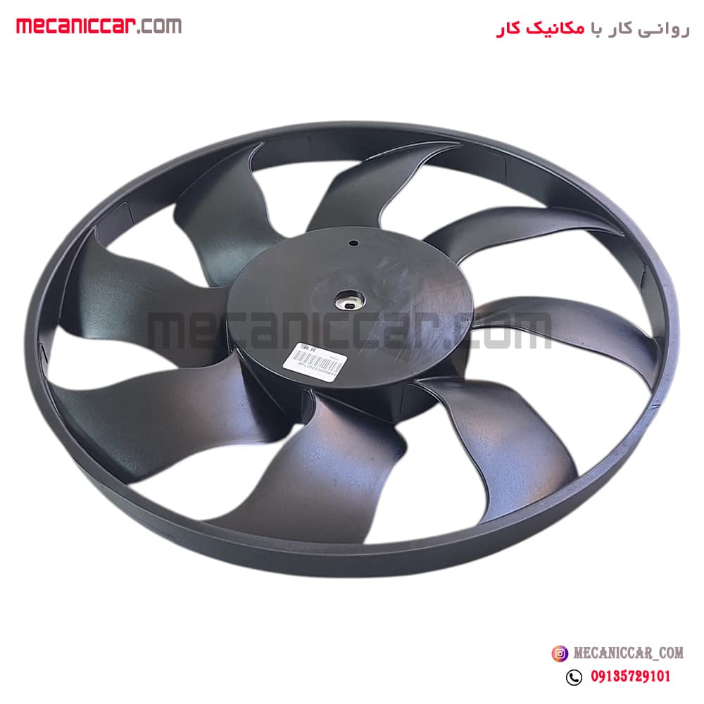 پروانه فن جدید 8 پره ال نود (L90) و شاهین و وانت کارا و کوئیک اتومات — تصویر ۳