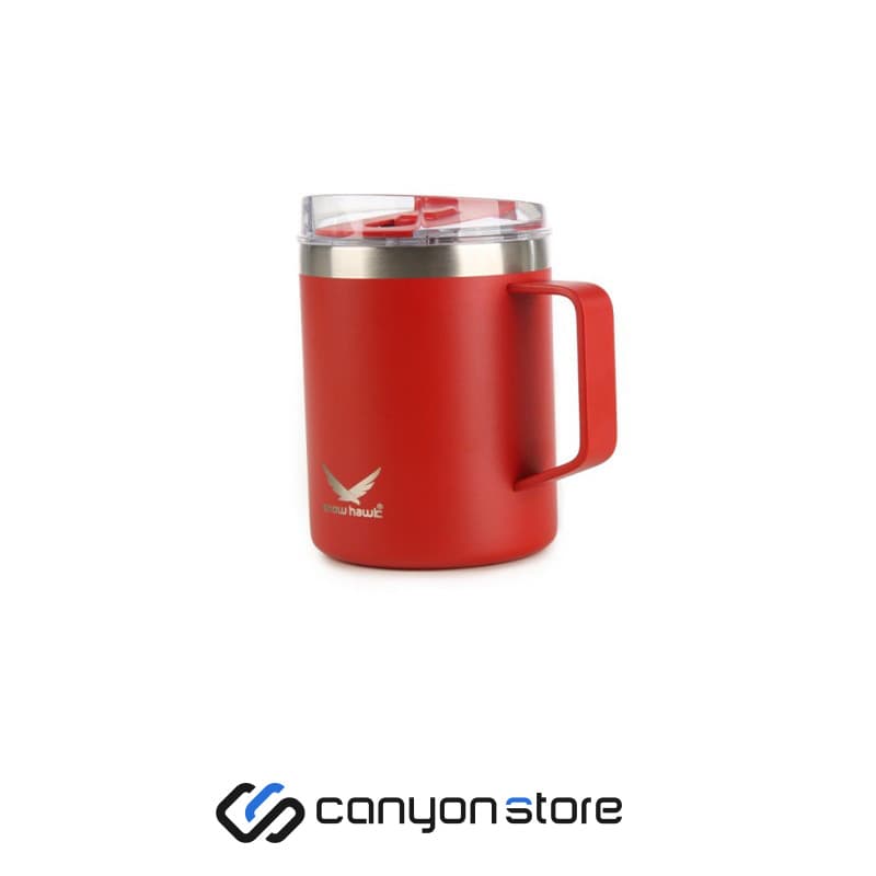 تراول ماگ دو جداره 480ML اسنوهاک مدل ANGEL SN-C6157 — تصویر ۴
