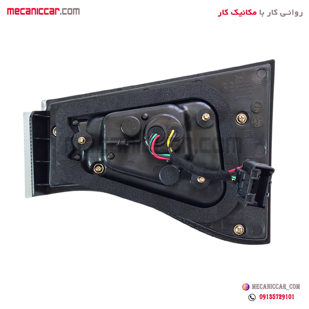 چراغ خطر روی صندوق چپ سمند سورن پلاس کروز — تصویر ۴