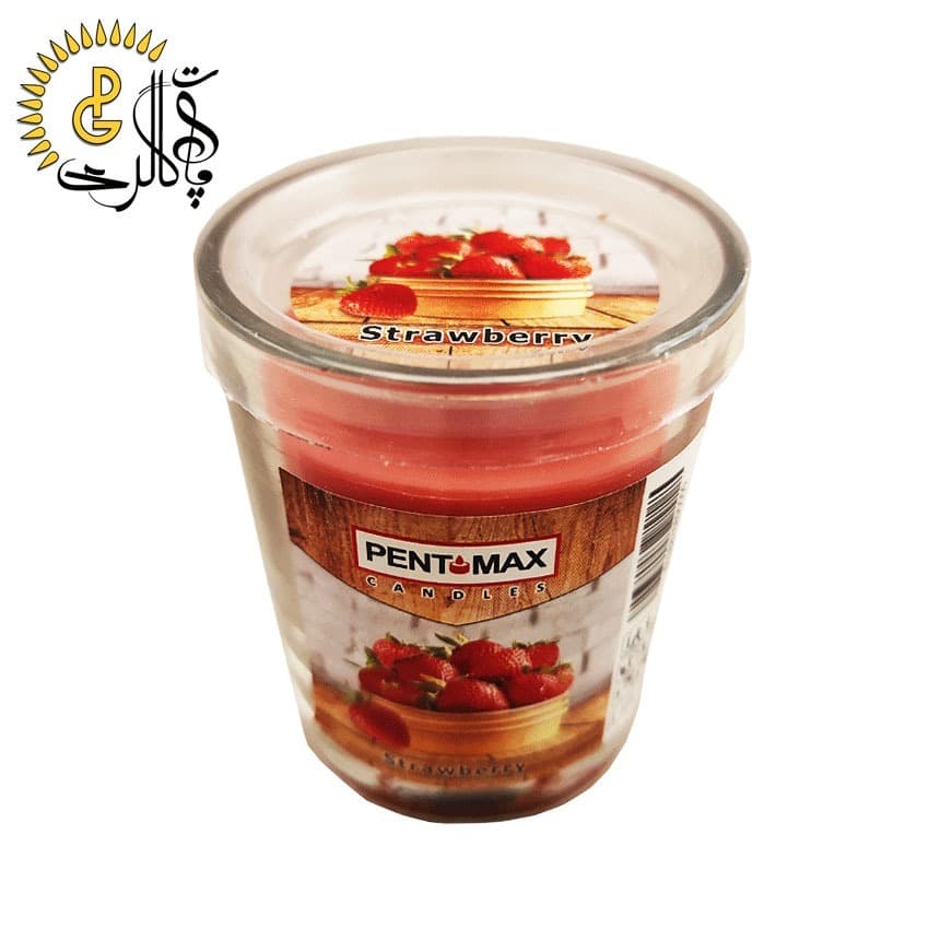 شمع معطر لیوانی توت فرنگی برند PENT MAX
