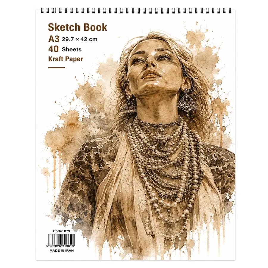 دفتر طراحی A3 کرافت طرح شماره 1