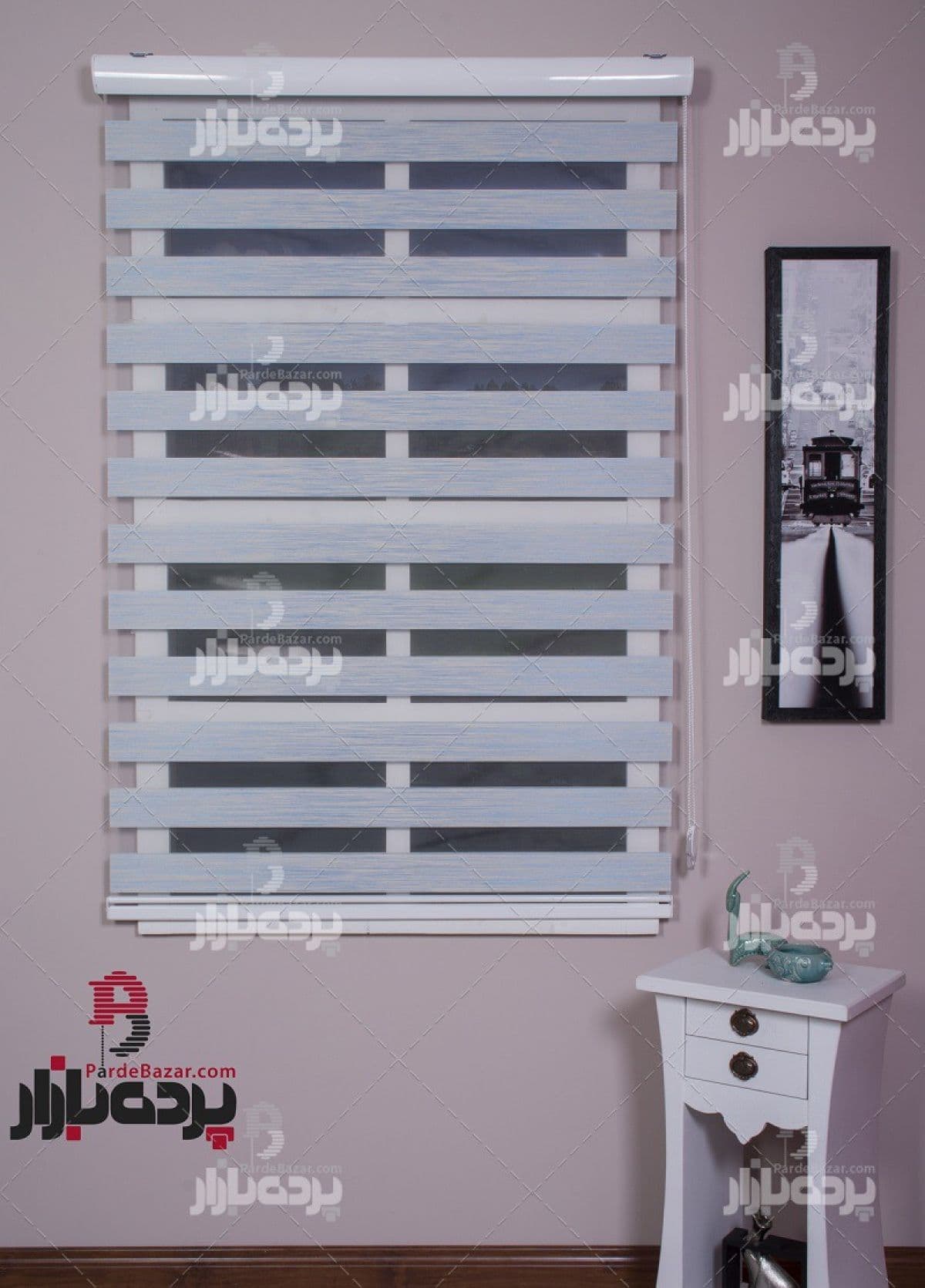 پرده زبرا تک سایز ZD-205 — تصویر ۲
