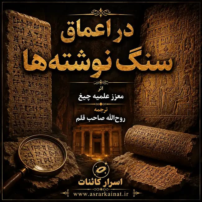 دانلود کتاب در اعماق سنگ نوشته‌ها | راز کتیبه‌ها و تمدن‌های باستانی - اسرار کائنات