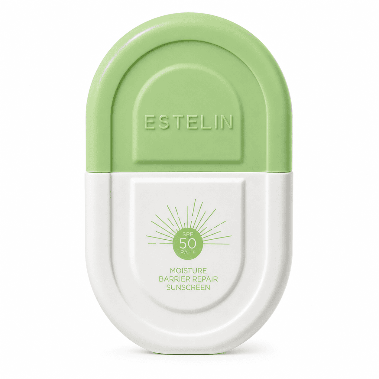 کرم ضد آفتاب اِستلین ESTELIN سبز SPF50 حجم 50 گرم