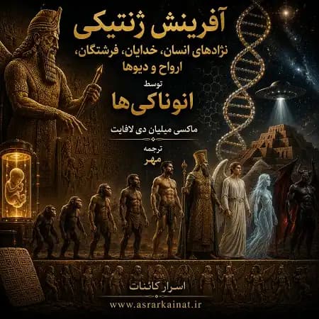 دانلود کتاب آفرینش ژنتیکی نژادهای انسان، خدایان و فرشتگان توسط آنوناکی - اسرار کائنات