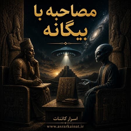 دانلود کتاب مصاحبه با بیگانه | رازهای موجودات فرازمینی - اسرار کائنات