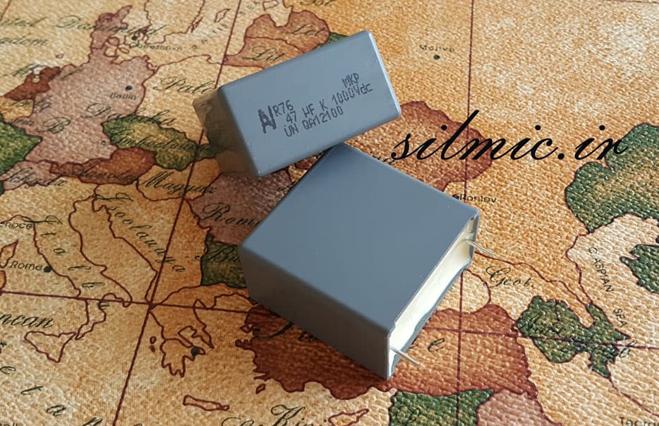 خازن 100 نانو فاراد 1000 ولت Kemet Arcotronic از نوع mkp کد R76 ساخت آلمان — تصویر ۴