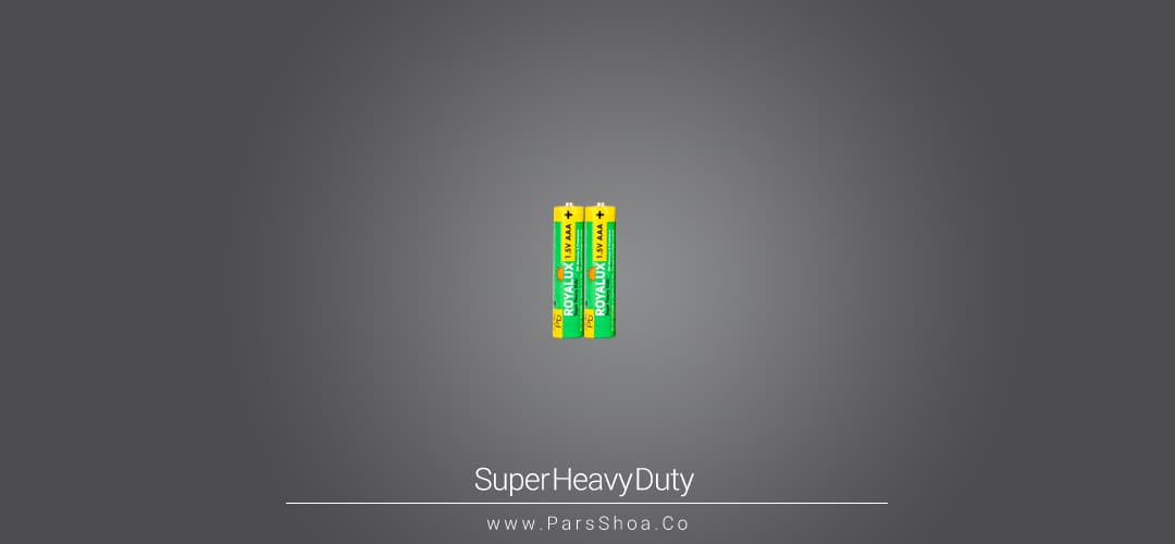 باتری رویالوکس نیم قلمی Super Heavy Duty
