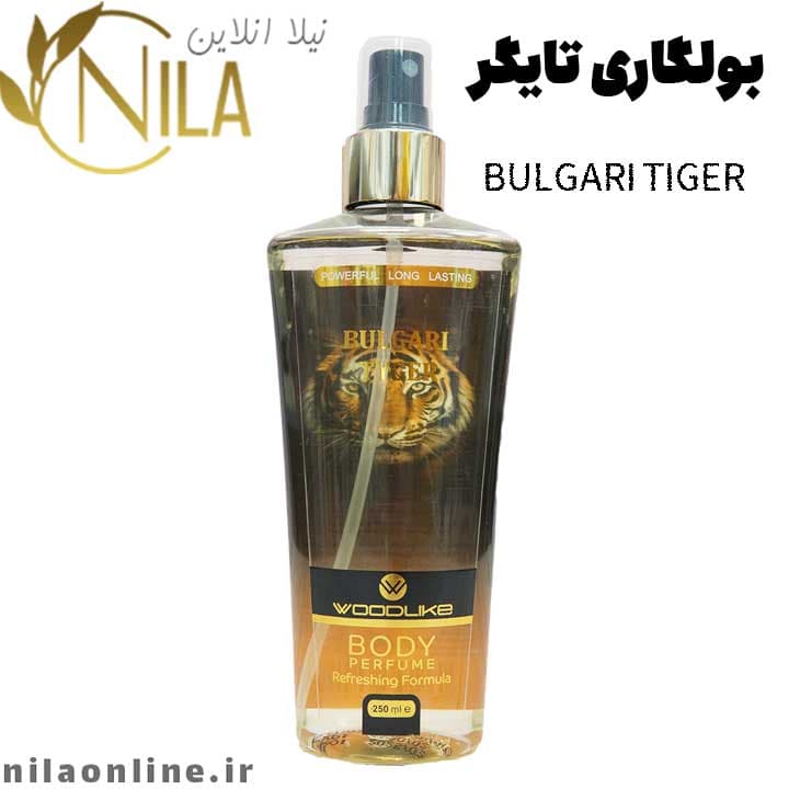 بادی اسپلش بولگاری تایگر وودلایک حجم 250 میلی لیتر — تصویر ۲
