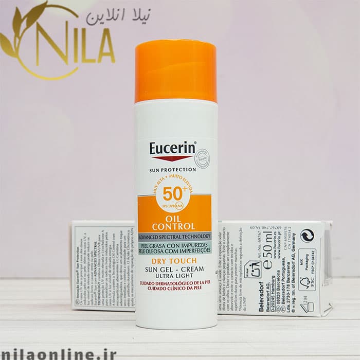 ضد آفتاب پوست چرب اوسرین Eucerin حجم 50 میلی لیتر — تصویر ۳