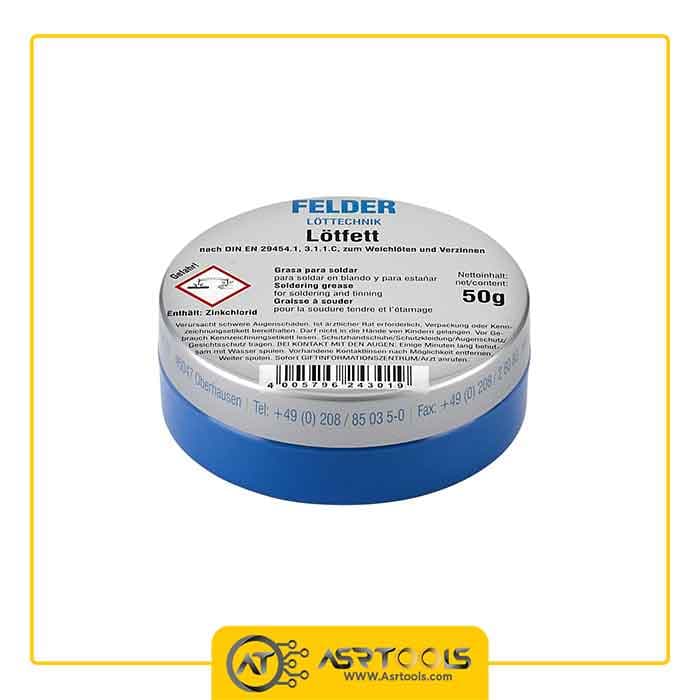 روغن لحیم آلمانی فلدر مدل FELDER Lotfett 50gr | عصرتولز — تصویر ۲