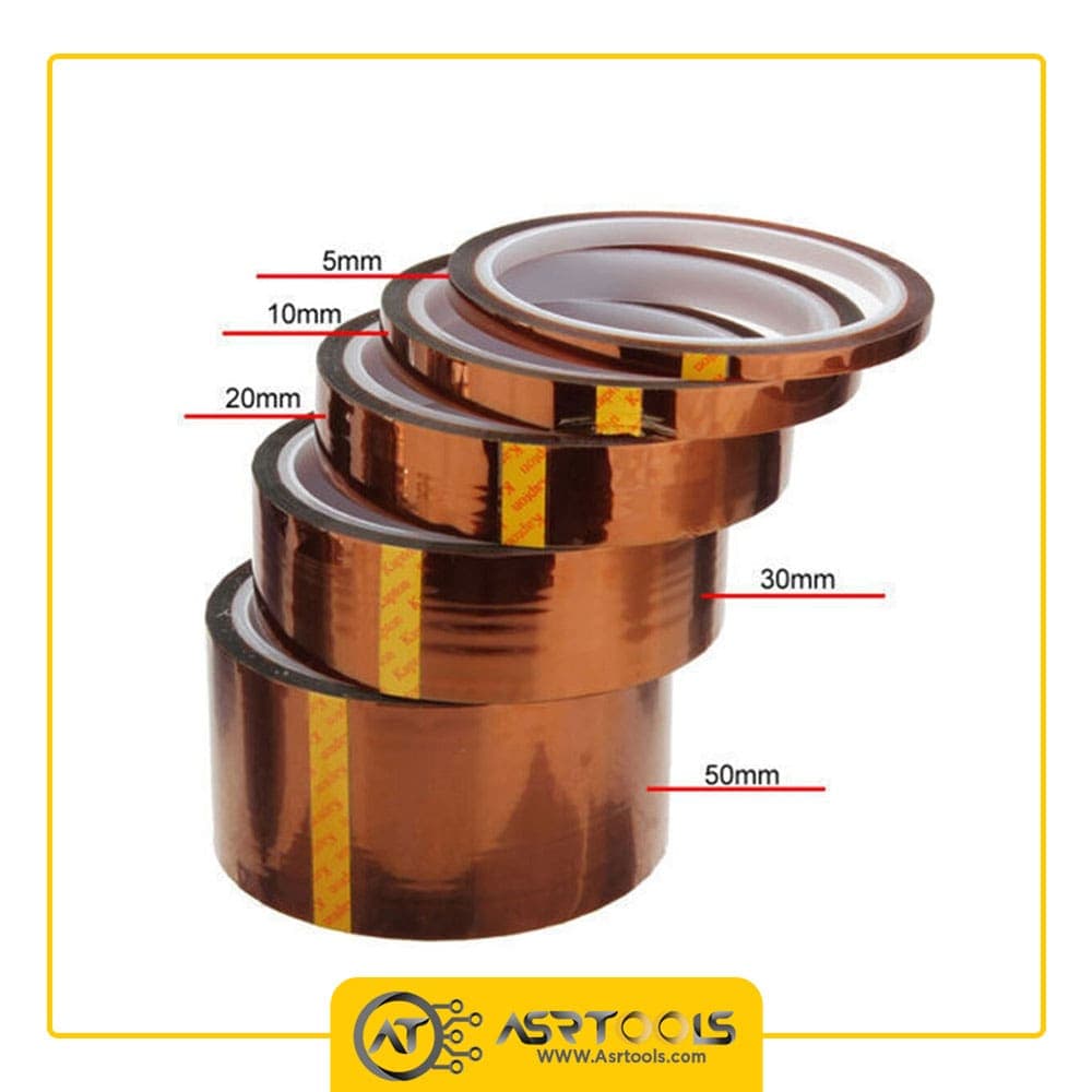 چسب نسوز کپتون مدل Kapton 20mm | عصرتولز — تصویر ۷
