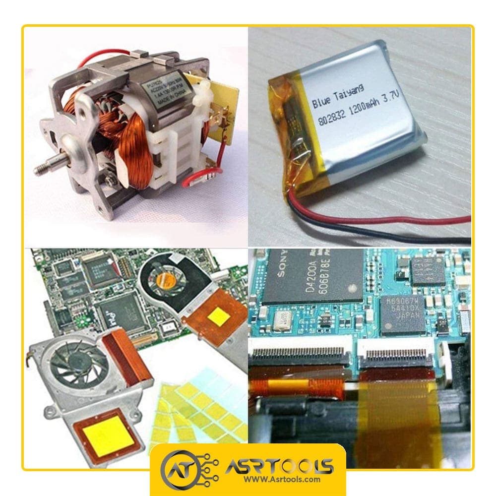 چسب نسوز کپتون مدل Kapton 20mm | عصرتولز — تصویر ۴