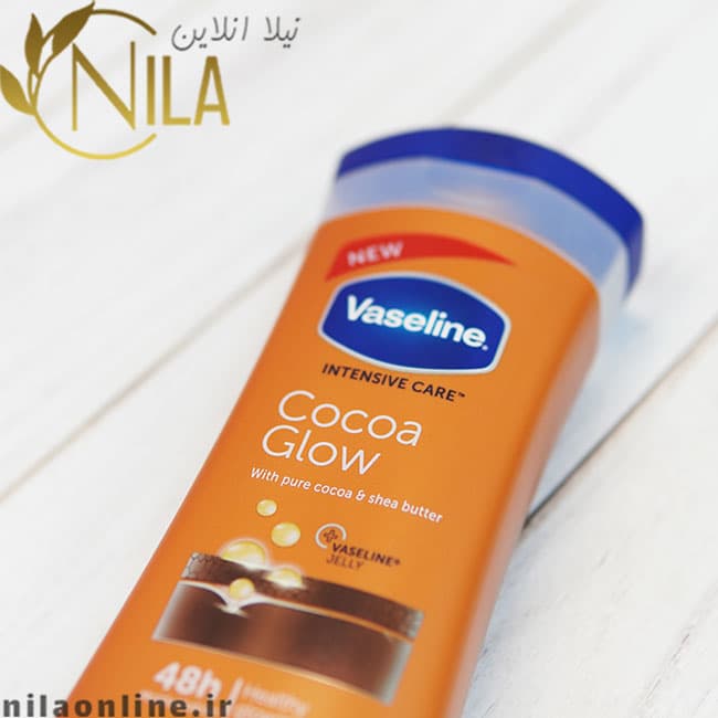 لوسیون بدن شکلاتی وازلین vaseline حجم 400 میلی لیتر — تصویر ۳
