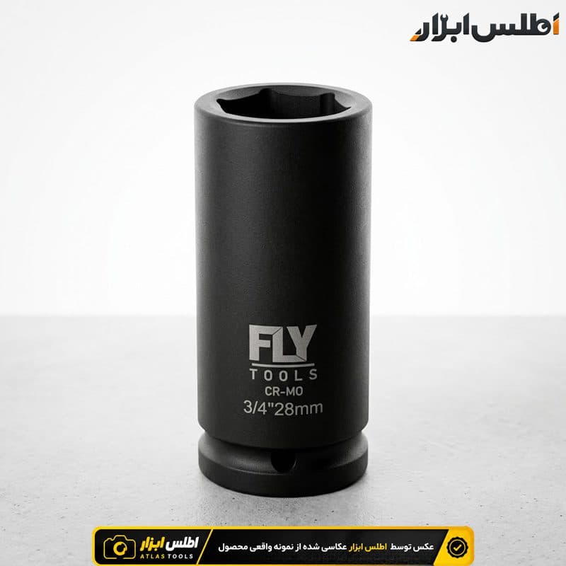 بکس 28 میلی متر بلند درایو 3/4 اینچ فلای‌تولز 5533028