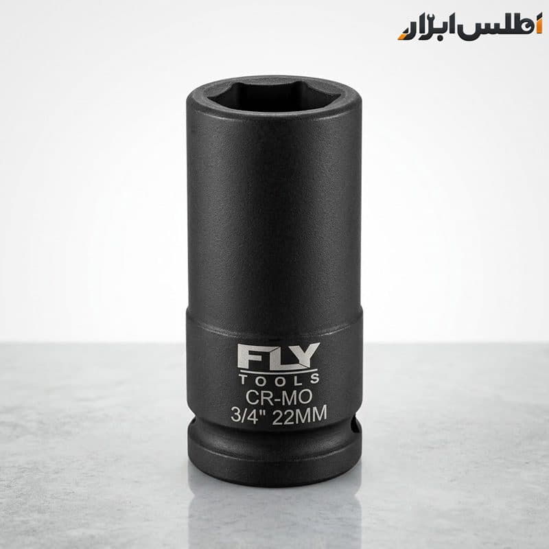 بکس 22 میلی متر بلند درایو 3/4 اینچ فلای‌تولز 5533022
