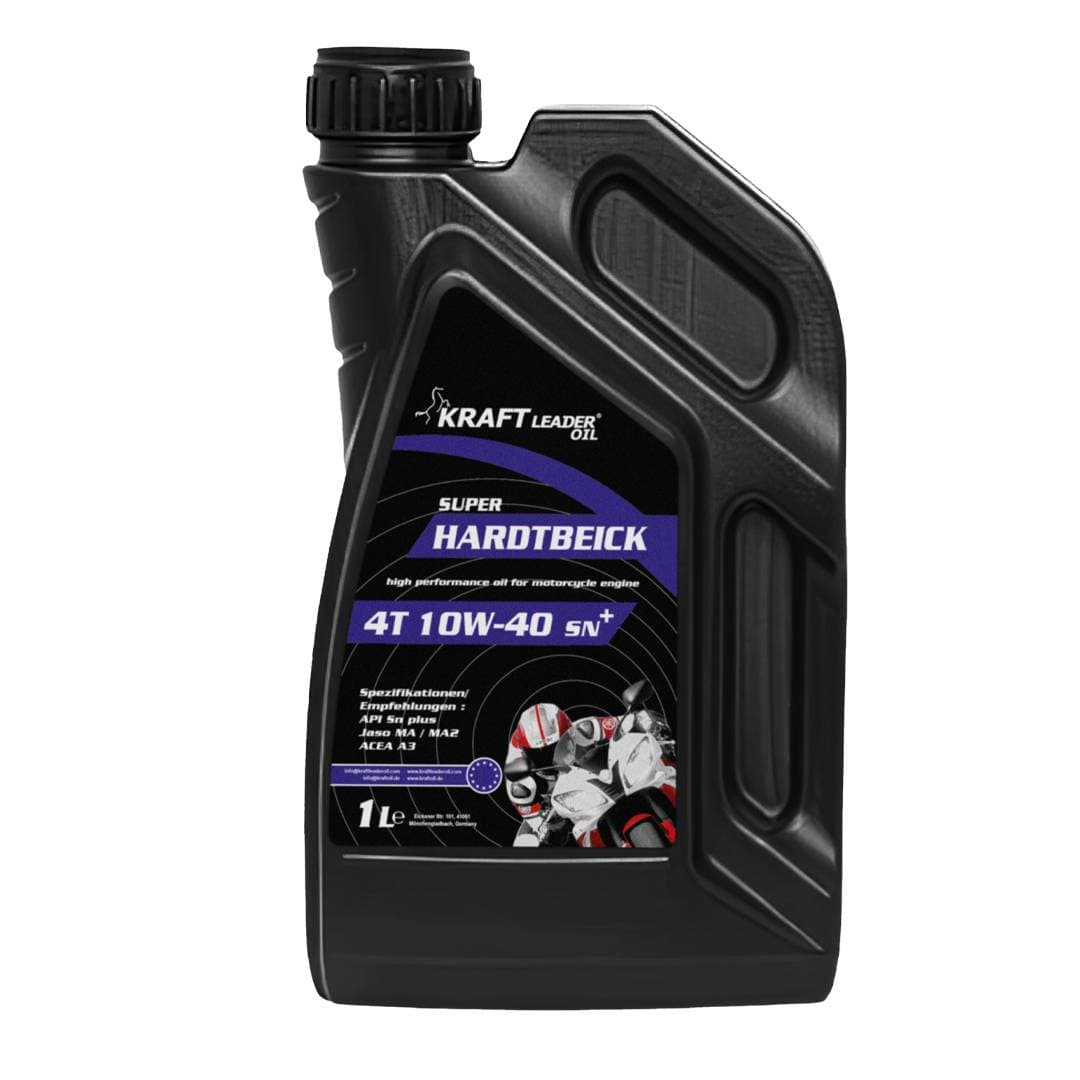 روغن موتور سیکلت کرفت 1لیتری KRAFT MOTORCYCLE ) 10W40-SN+-MA/MA2 )