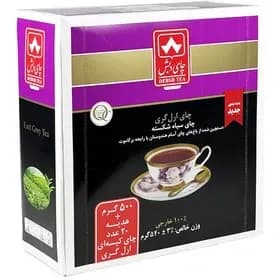 چای ارل گری دبش 500 گرم+20 عدد نپتون