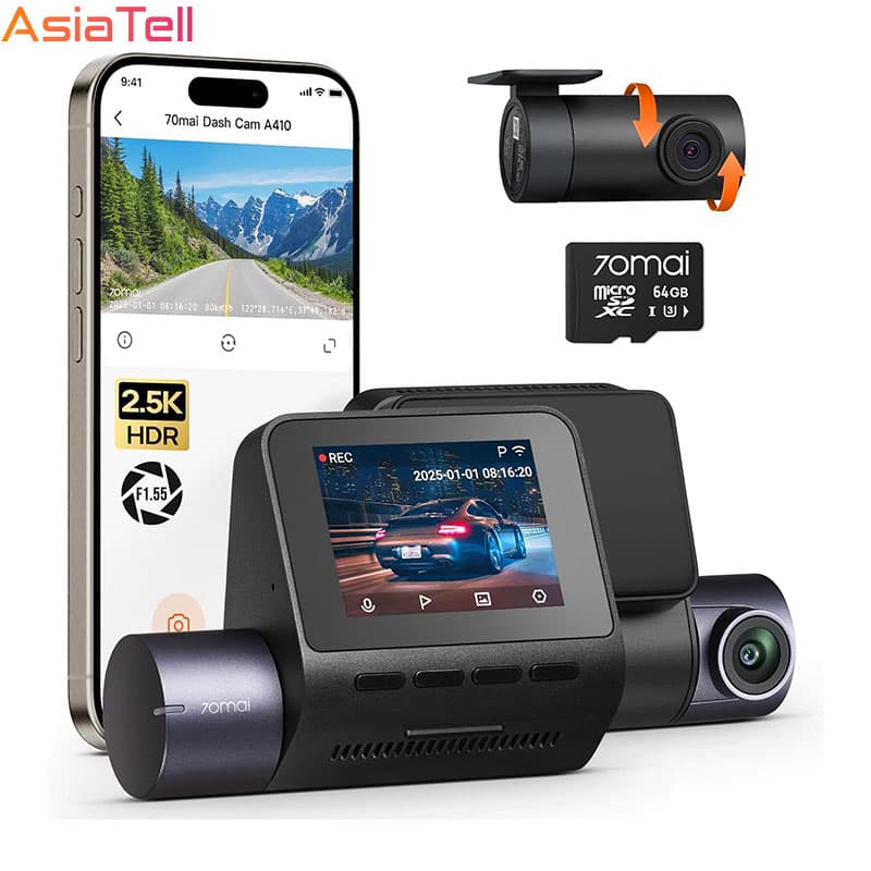 دوربین خودرو شیائومی 70Mai Dash Cam A410 Set