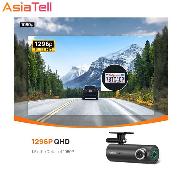 دوربین خودروی شیائومی مدل 70mai dash cam M300 — تصویر ۵