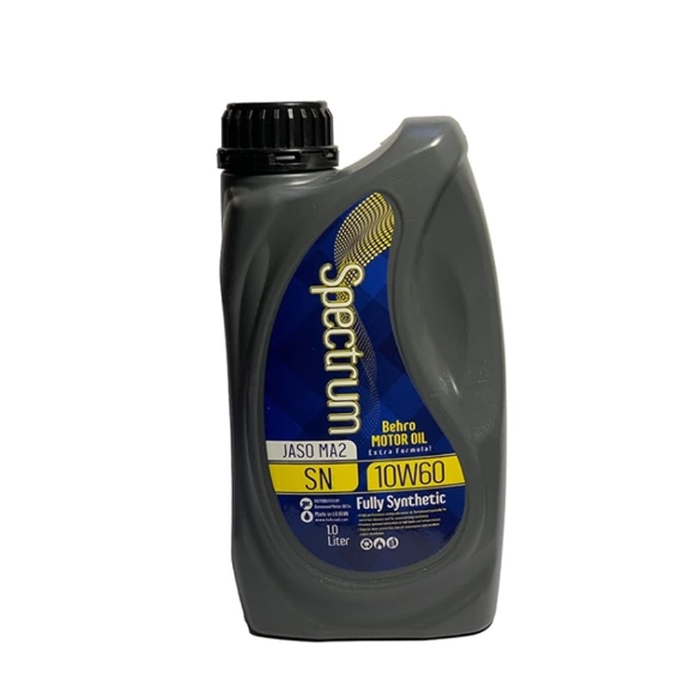 روغن موتورسیکلت اسپکتروم مدل 10W60-SN-MA2 حجم 1 لیتر — تصویر ۲