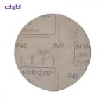 سنباده گرد پشت کرکی بدون سوراخ اسمیردکس قطر 150mm (150 میلی‌متر) کد 330 گرید P100 — تصویر ۲