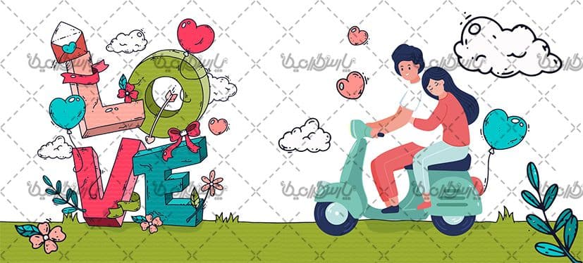 لیوان سرامیکی با طرح ولنتاین با شناسه ۳۱۹۳۵ — تصویر ۲