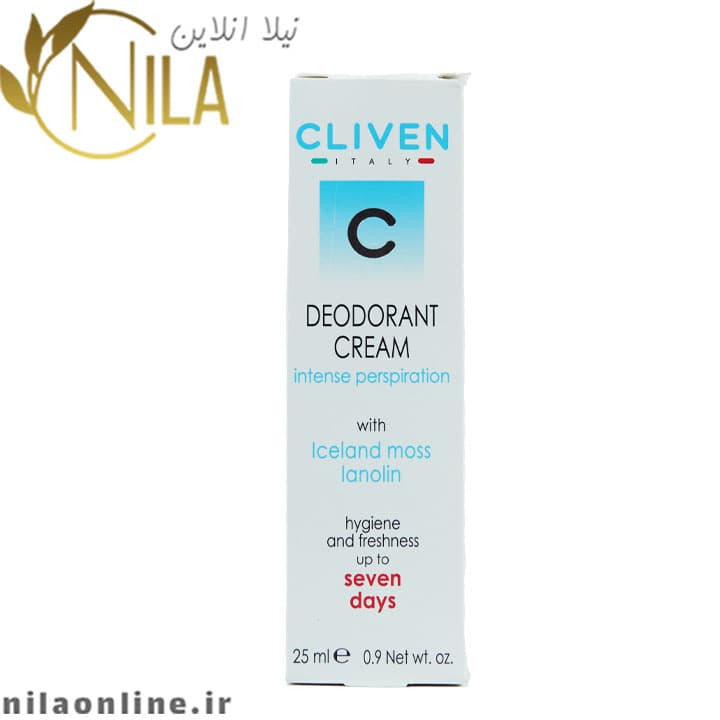 مام دئودورانت کلیون cliven حجم 25 میلی لیتر