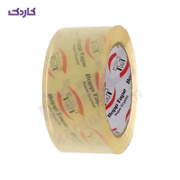 نوار چسب شیشه ای پهن THT مدل قرمز 5 سانت