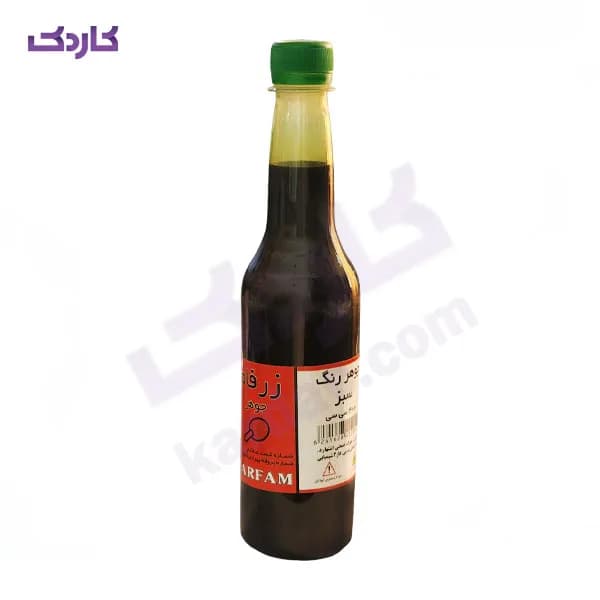 جوهر رنگ سبز زرفام حجم 400 سی سی