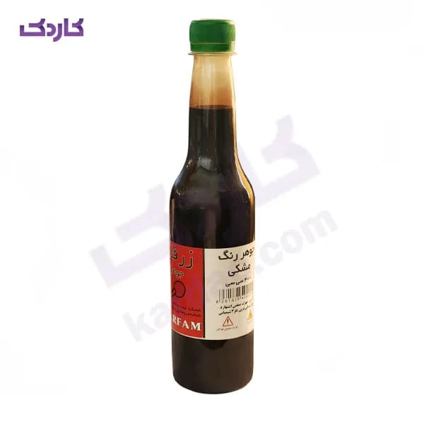 جوهر رنگ مشکی زرفام حجم 400 سی سی