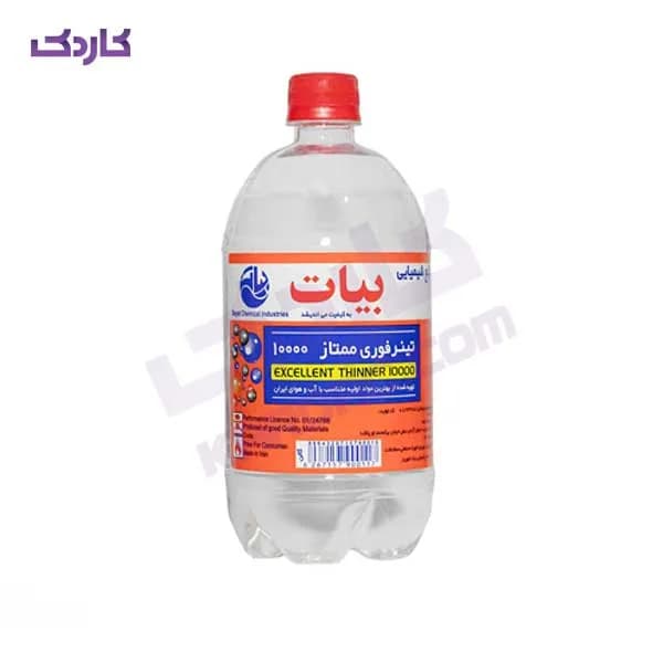 تینر فوری 10000 ممتاز بیات حجم 1 لیتر
