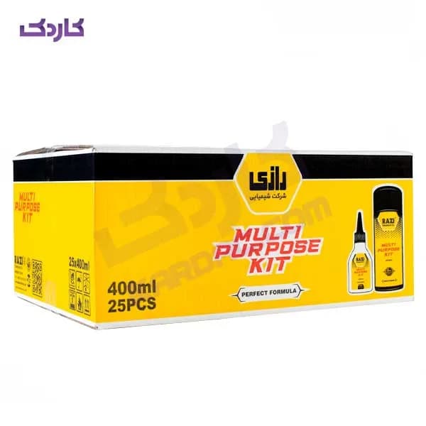 چسب 123 رازی حجم 400 میلی لیتر — تصویر ۲