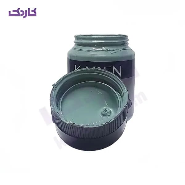 رنگ اکریلیک کهنه کاری سبز کارن حجم 300 میلی لیتر — تصویر ۲