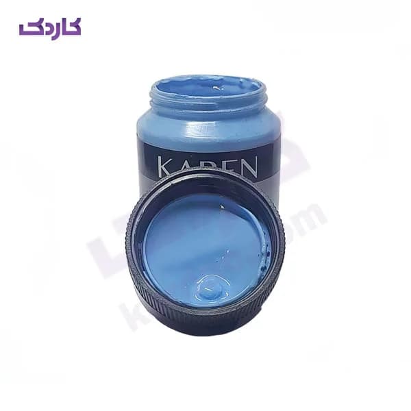 رنگ اکریلیک کهنه کاری آبی کارن حجم 300 میلی لیتر — تصویر ۲