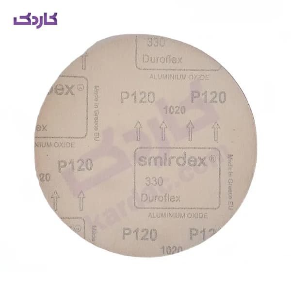 سنباده پشت کرکی 180 میلیمتر گرید 120 اسمیردکس — تصویر ۲